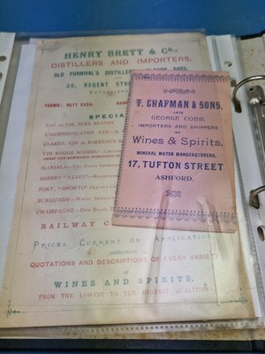 Lot 131 - Menus/Ephemera - A group pertaining to...