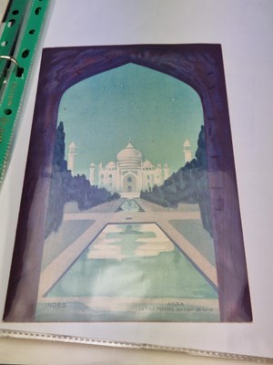Lot 139B - Menus/Ephemera - A group pertaining to French...