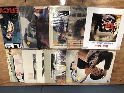 Lot 30 - Bob Dylan - 13 LP Records; Bringing It All...