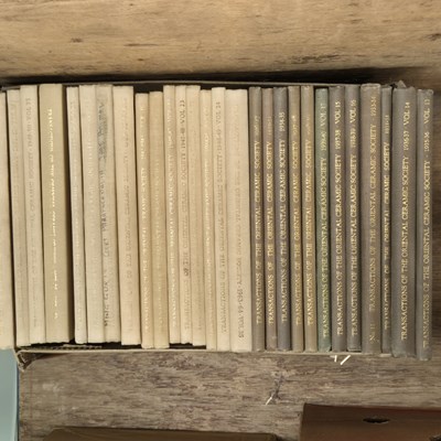 Lot 995 - A collection of Oriental Ceramic Society...
