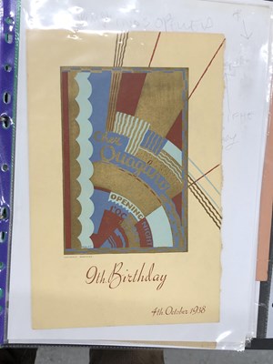 Lot 149B - Menus/Ephemera - A group pertaining to Unusual...