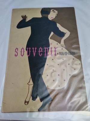 Lot 158 - Menus/Ephemera - A group pertaining to Post...