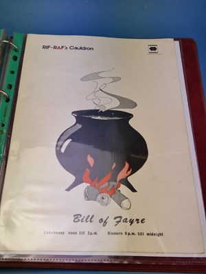 Lot 161 - Menus/Ephemera - A group pertaining to 1970's,...