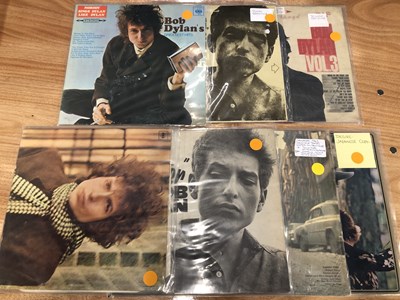 Lot 32 - Bob Dylan - Foreign Pressings, 7 LP Records;...