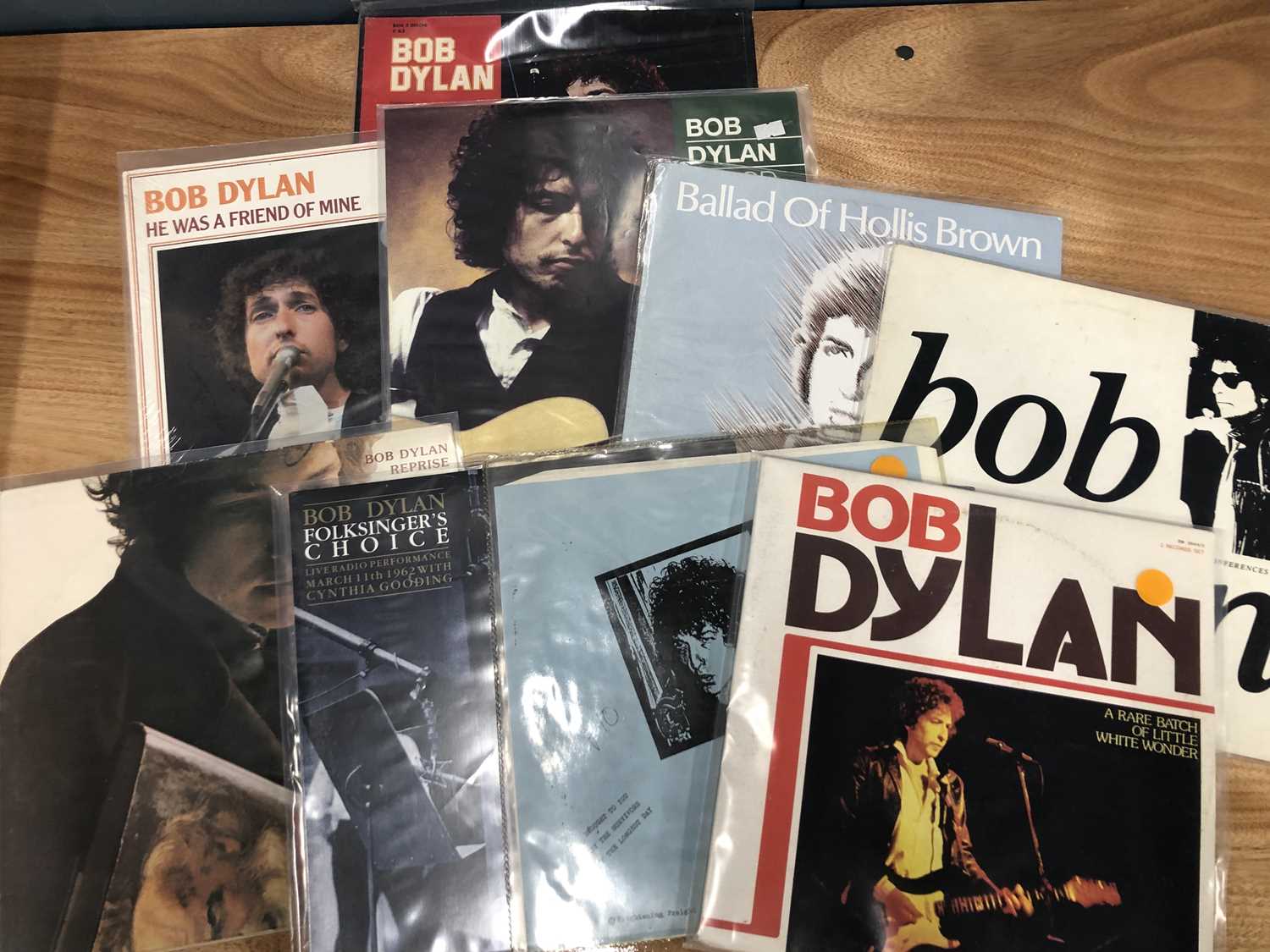 Lot 33 - Bob Dylan - Unofficial Releases, 8 LP Records...