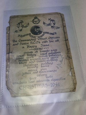 Lot 169B - Menus/Ephemera - A group pertaining to World...