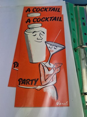 Lot 170 - Menus/Ephemera - A group pertaining to...