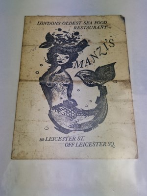 Lot 172 - Menus/Ephemera - A group pertaining to 1960's,...