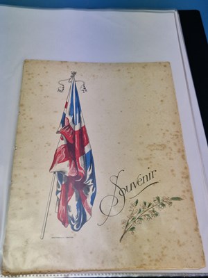 Lot 177 - Menus/Ephemera - A group pertaining to...