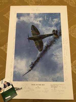 Lot 1802a - Print - Duel in the sky (1416/2000), Peter...