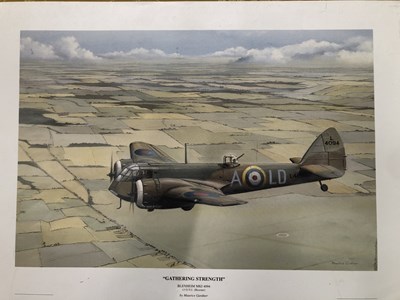 Lot 1805a - Print - Gathering strength, Maurice Gardner
