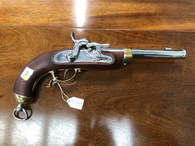 Lot 1832A - A Repo Polsden pistol.