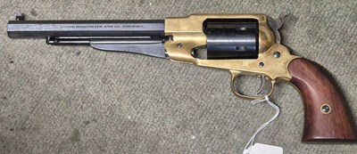 Lot 1832b - An Italian Remington replica 9mm blank-firing...
