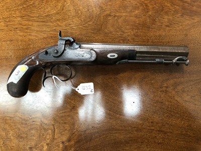 Lot 1832c - Gardner Leeds Single-barreled duelling type...