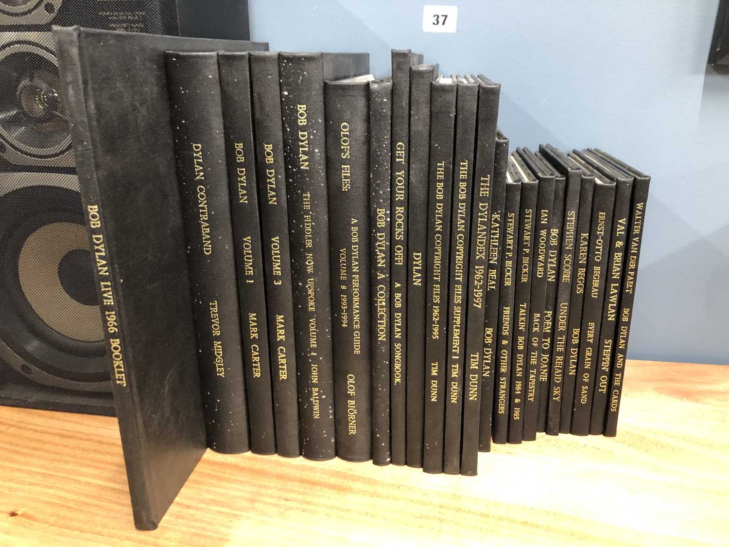 Lot 37 - Bob Dylan - 22 Bespoke Bound Private...