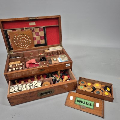 Lot 1069 - An antique games compendium by Gale & Lawday,...
