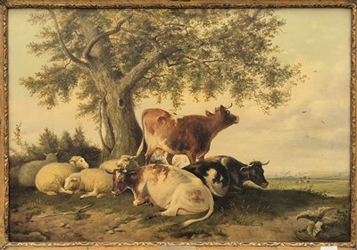 Lot 1130 - Thomas Sidney Cooper (1803-1902) Cattle...