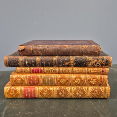 Lot 364 - Books: A group of five volumes illustrated by...