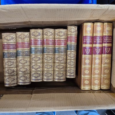 Lot 382 - Books: William Roscoe, The life of Lorenzo de...