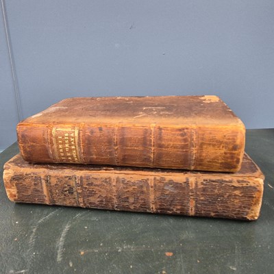 Lot 358 - Books: Two 18th Century works on mathematics...