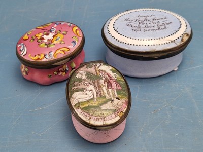 Lot 295 - Three late 18th/early 19th century...