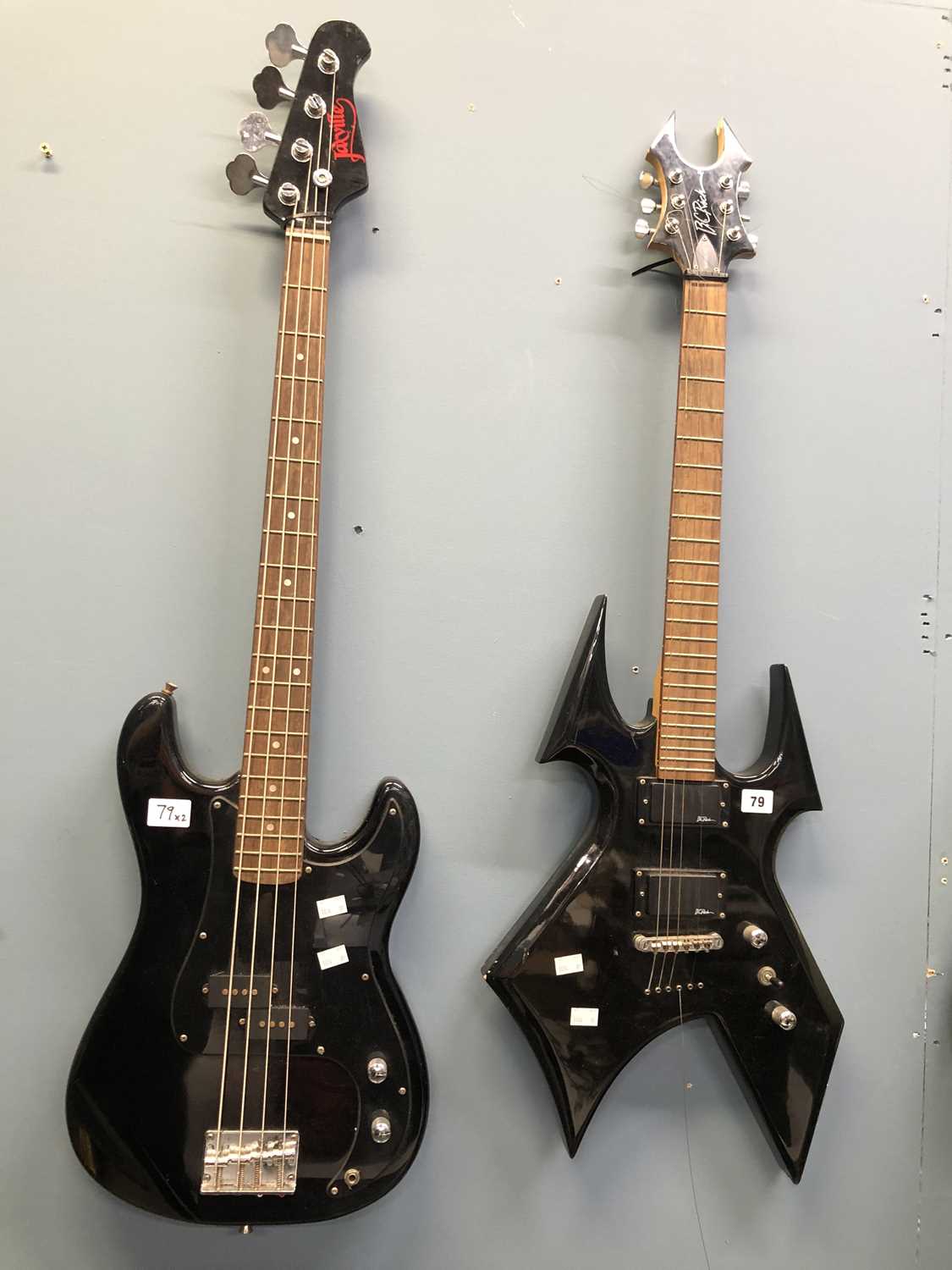 Lot 79 - B.C.Rich Warbeast 1 electric guitar and a...