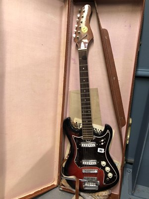 Lot 80 - a Top Twenty 1970 electric guitar in original...