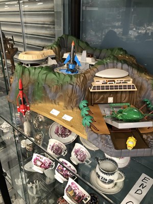 Lot 238 - A boxed Matchbox Thunderbirds Tracy Island and...