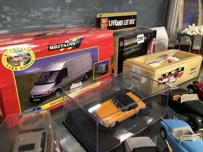 Lot 270 - Die cast toys by Britains, Corgi and others,...