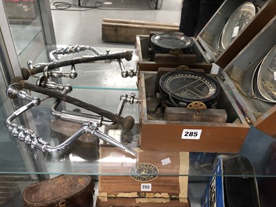 Lot 285 - Two surgeon's medical brace drills by Zimmer...