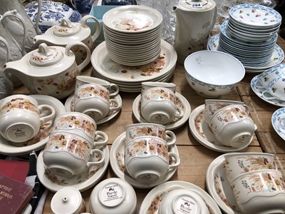 Lot 294 - A Poole 'Summer Glory' pattern breakfast set,...