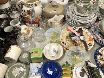 Lot 311 - Denby tea wares, a Spode part dinner set, a...