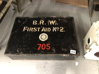 Lot 314 - A brass Flying Scotsman sign, a port side...