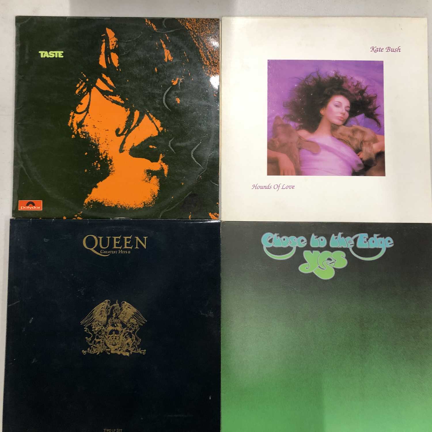 Lot 83 - Rock/Pop - 50 LP Records; Taste 1st LP, Queen...