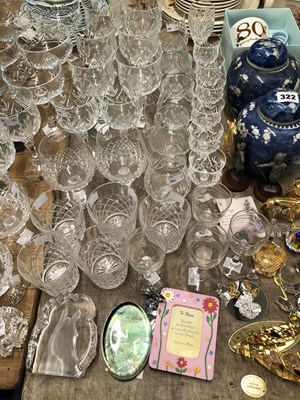 Lot 322 - Drinking glass, a pair of Chinese blue and...