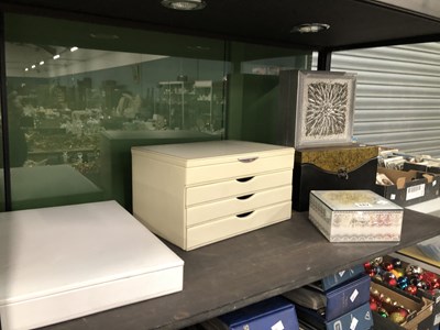 Lot 347 - Five various jewellery boxes