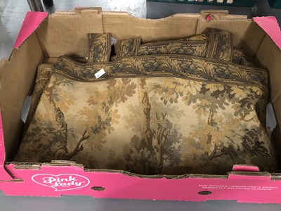 Lot 420 - A machine woven tapestry panel. 168 x 129 cm