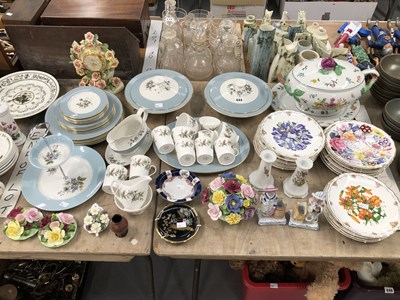 Lot 444 - A Doulton Rose Elegans coffee and dinner set,...