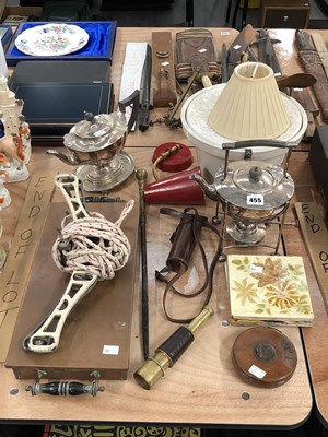 Lot 455 - A Christopher Dresser style electroplate...