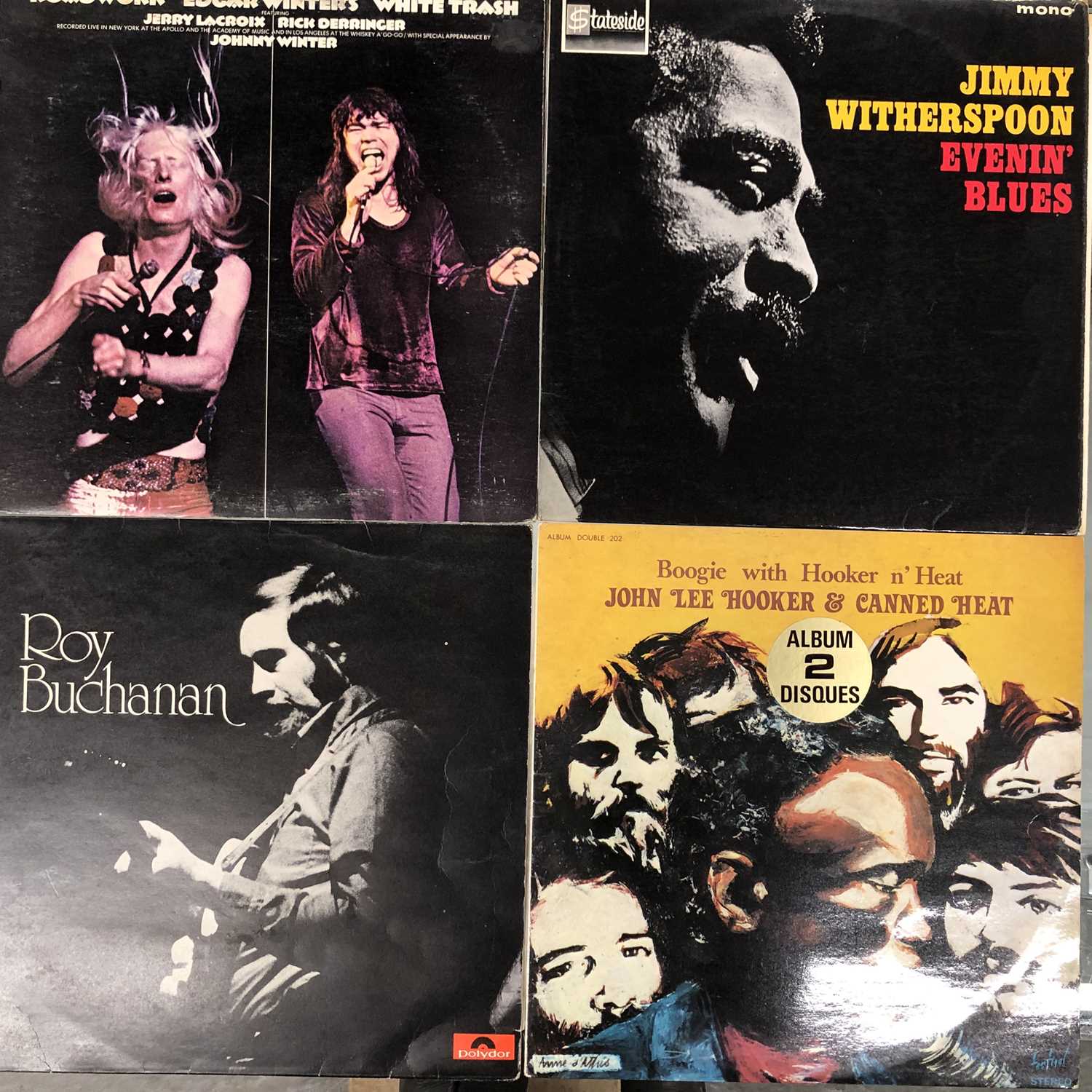 Lot 85 - Blues/Blues Rock - 20 LP Records; Jimmy...
