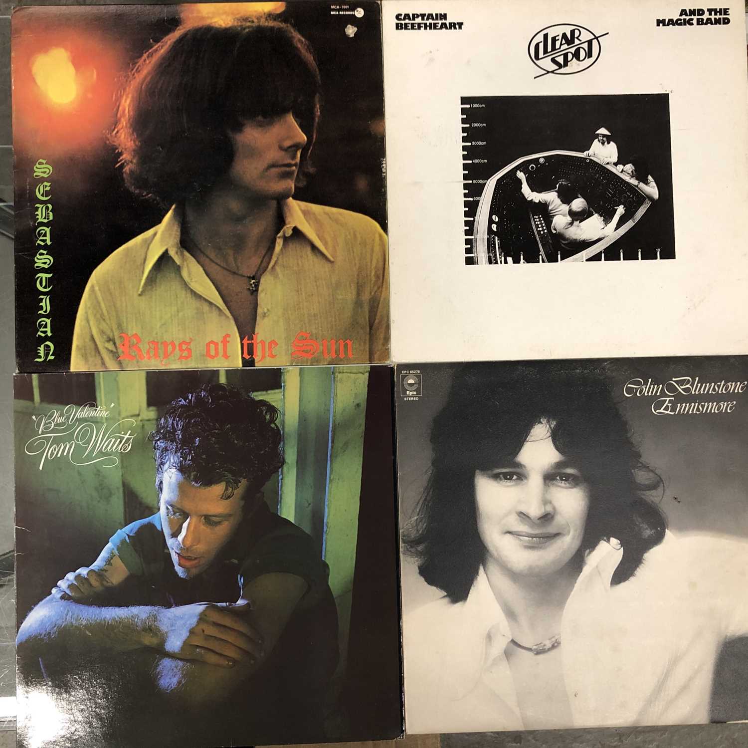 Lot 87 - Psychedelic/Blues Rock - 8 LP Records;...