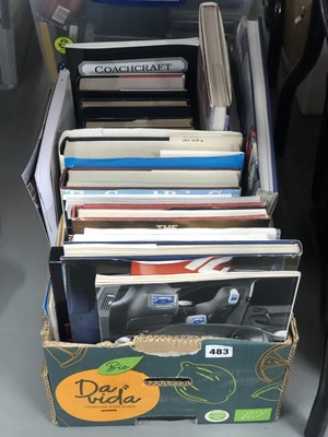 Lot 483 - Books on cars and related to them
