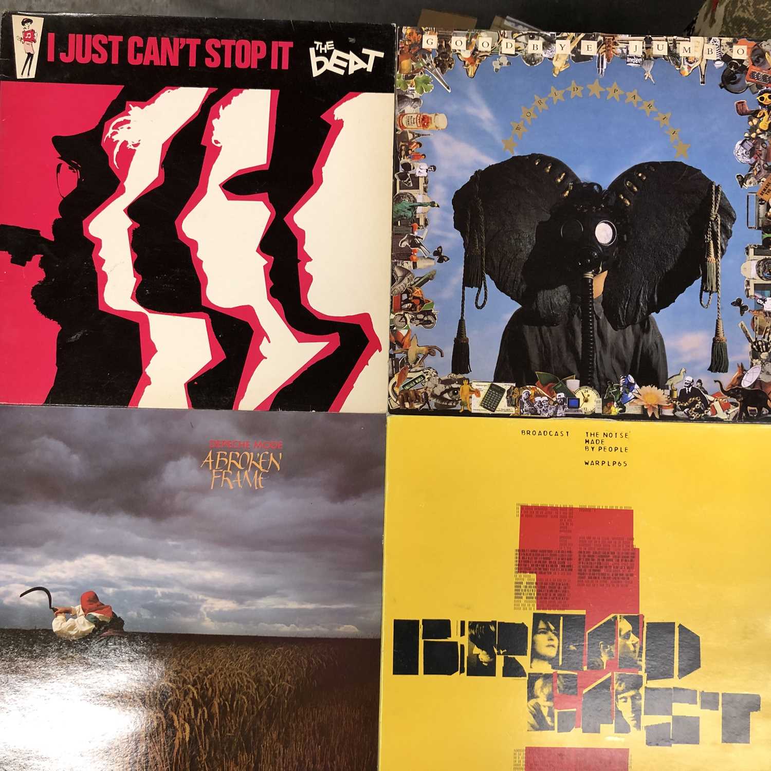 Lot 88 - Indie Rock/Experimental - 7 LP Records;...