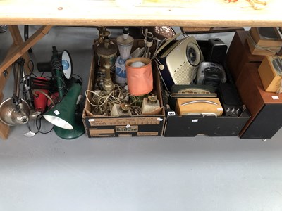 Lot 544 - Anglepoise and other table lamps, Bush,...