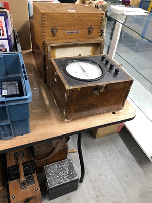 Lot 96 - A collection of vintage electrical testing...