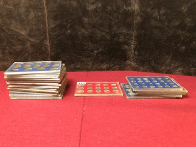 Lot 143 - Nineteen various vintage coin packs, mostly...