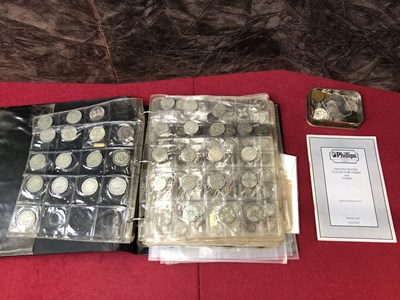 Lot 144 - An album collection of antique and vintage...