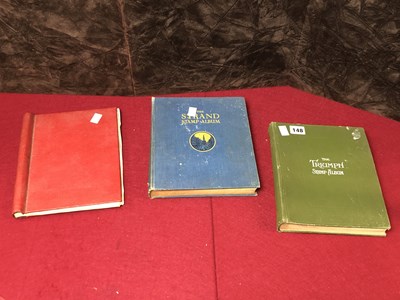 Lot 148 - Three vintage stamp albums.