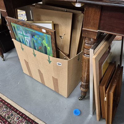 Lot 908 - A mixed selection of decorative prints...