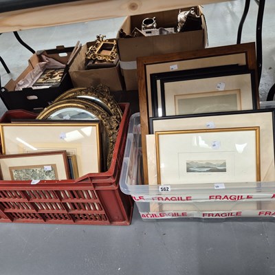 Lot 562 - Various Spy prints, a pair of gilt frame...